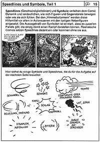 Comiczeichner Werkstatt Seite 15
