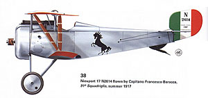 Nieuport 17 von Baracca